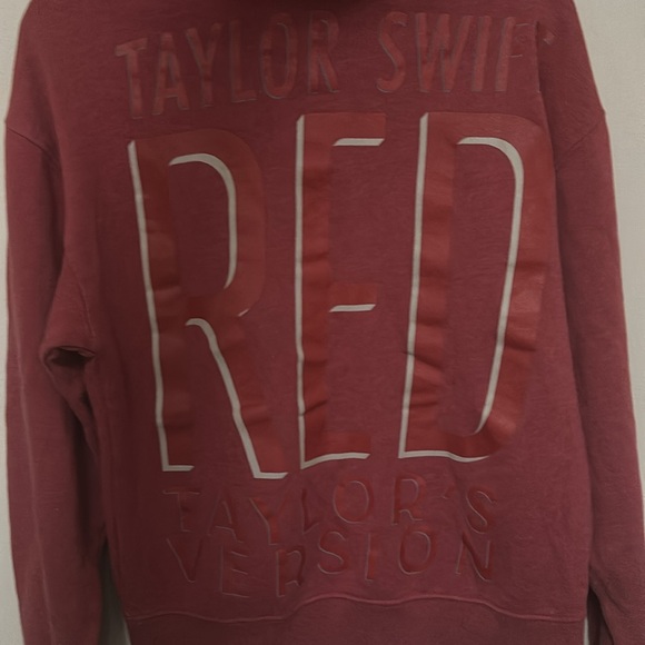 Taylor Swift Red (Taylor’s Version) Official 2021 Merch Hoodie Sweatshirt Small - Picture 4 of 10